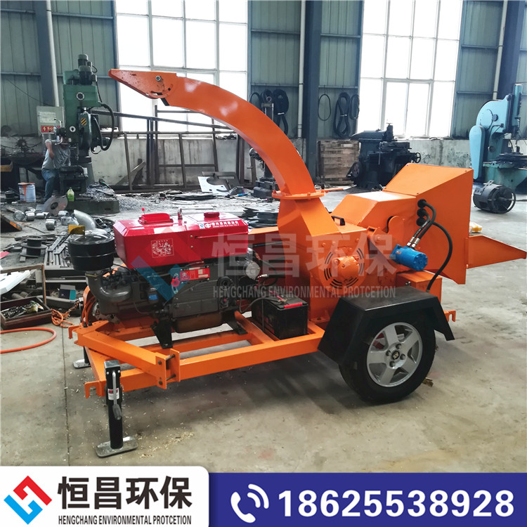 汽油果園樹木碎木機(jī)園林移動(dòng)枝條碎枝機(jī)